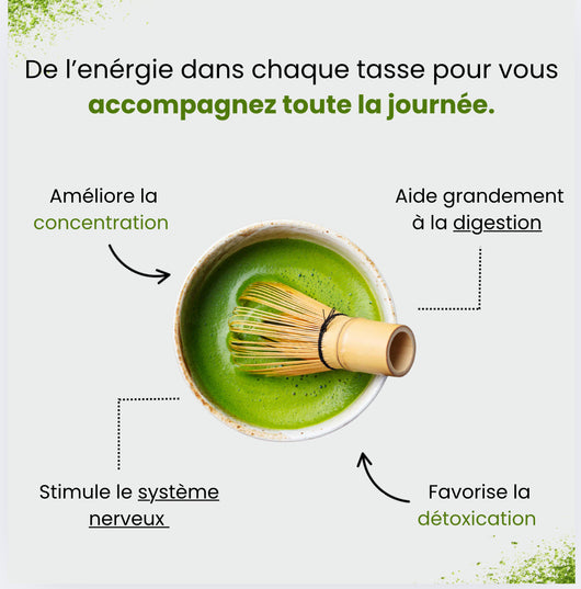Matcha 100% Pur et Bio